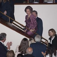 La Reina Sofía acude a un concierto solidario en el Auditorio Nacional de Madrid