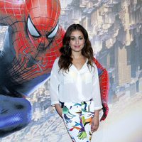 Hiba Abouk en el estreno de 'The Amazing Spider-Man 2' en Madrid