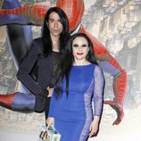 Alaska y Mario Vaquerizo en el estreno de 'The Amazing Spider-Man 2' en Madrid