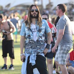 Jared Leto en el festival de música Coachella 2014