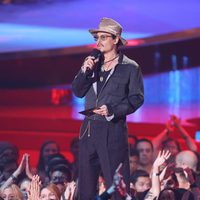 Johnny Depp en los MTV Movie Awards 2014