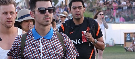 Joe Jonas en el Festival Coachella 2014