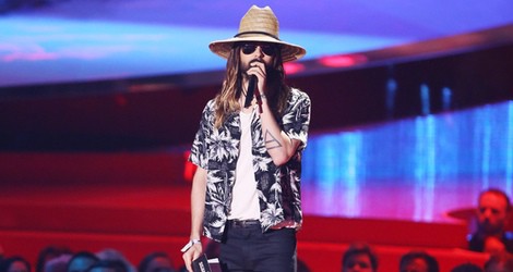 Jared Leto en los MTV Movie Awards 2014