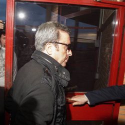 José Ortega Cano ingresando en la cárcel de Zuera (Zaragoza)