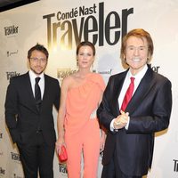 Manuel Martos, Amelia Bono y Raphael en los Premios Conde Nast Traveler 2014