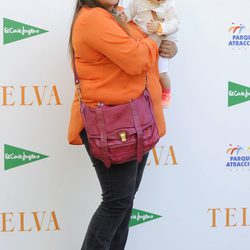 Caritina Goyanes con su hija Caritina en los Premios Telva Niños 2014
