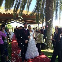 Maria Lapiedra y Marc Amigó celebran su boda en Barcelona
