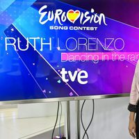 Ruth Lorenzo antes de viajar a Copenhague para participar en Eurovisión 2014