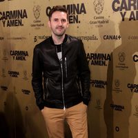 Julián López en el estreno de 'Carmina y amén' en Madrid
