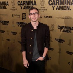 David Castillo en el estreno de 'Carmina y amén' en Madrid