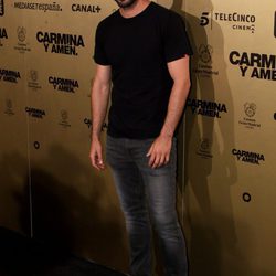 Hugo Silva en el estreno de 'Carmina y amén' en Madrid