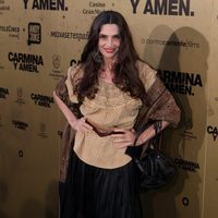Ángela Molina en el estreno de 'Carmina y amén' en Madrid