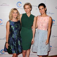 Charlene de Mónaco, Reese Witherspoon y Angie Harmon en el almuerzo 'The Colleagues' 2014 en Hollywood