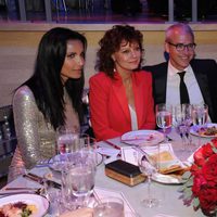 Padma Lakshml, Susan Sarandon, Jess Cagle y Martha Stewart en la gala de la revista Time 2014