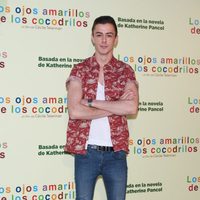 Víctor Palmero en el estreno de 'Los ojos amarillos de los cocodrilos' en Madrid