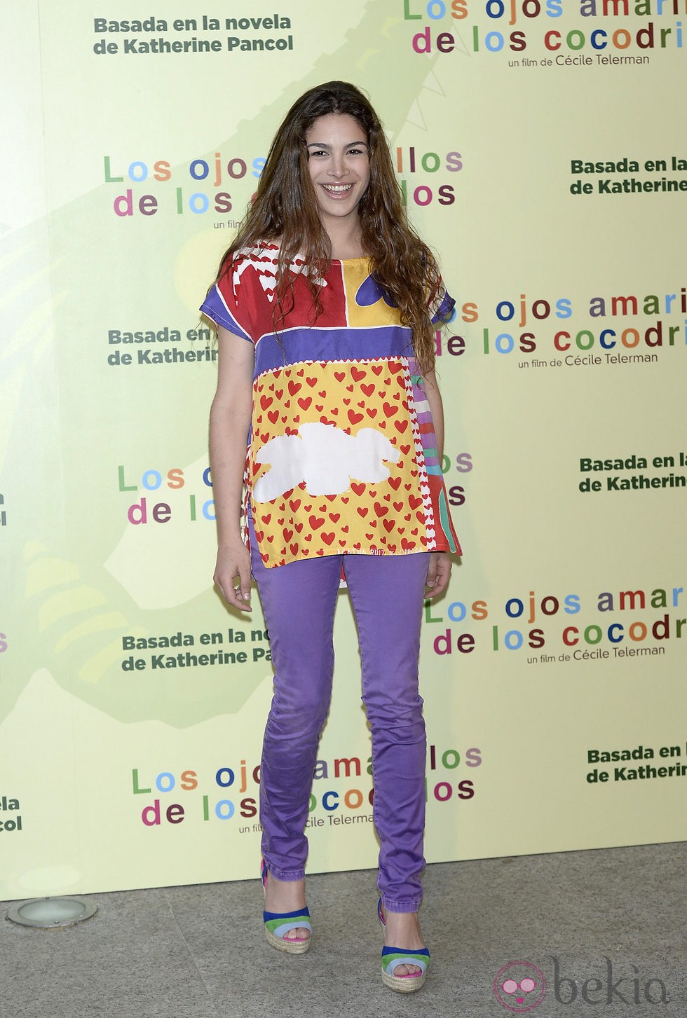 Cósima Ramírez en el estreno de 'Los ojos amarillos de los cocodrilos' en Madrid