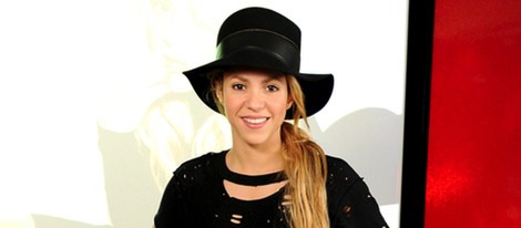 Shakira promocionando su álbum 'Shakira' en Los Angeles