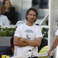 Carlos Moyá y Feliciano López en el Charity Day del Open de Madrid 2014