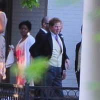 El Príncipe Harry de Inglaterra en la boda de Guy Pelly y Lizzy Wilson en Memphis