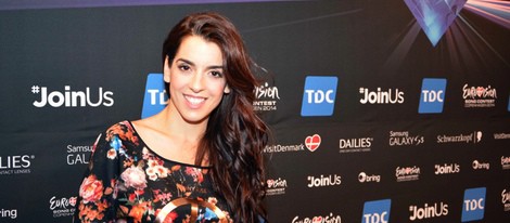 Ruth Lorenzo, muy contenta tras los primeros ensayos en el escenario de Eurovisión 2014