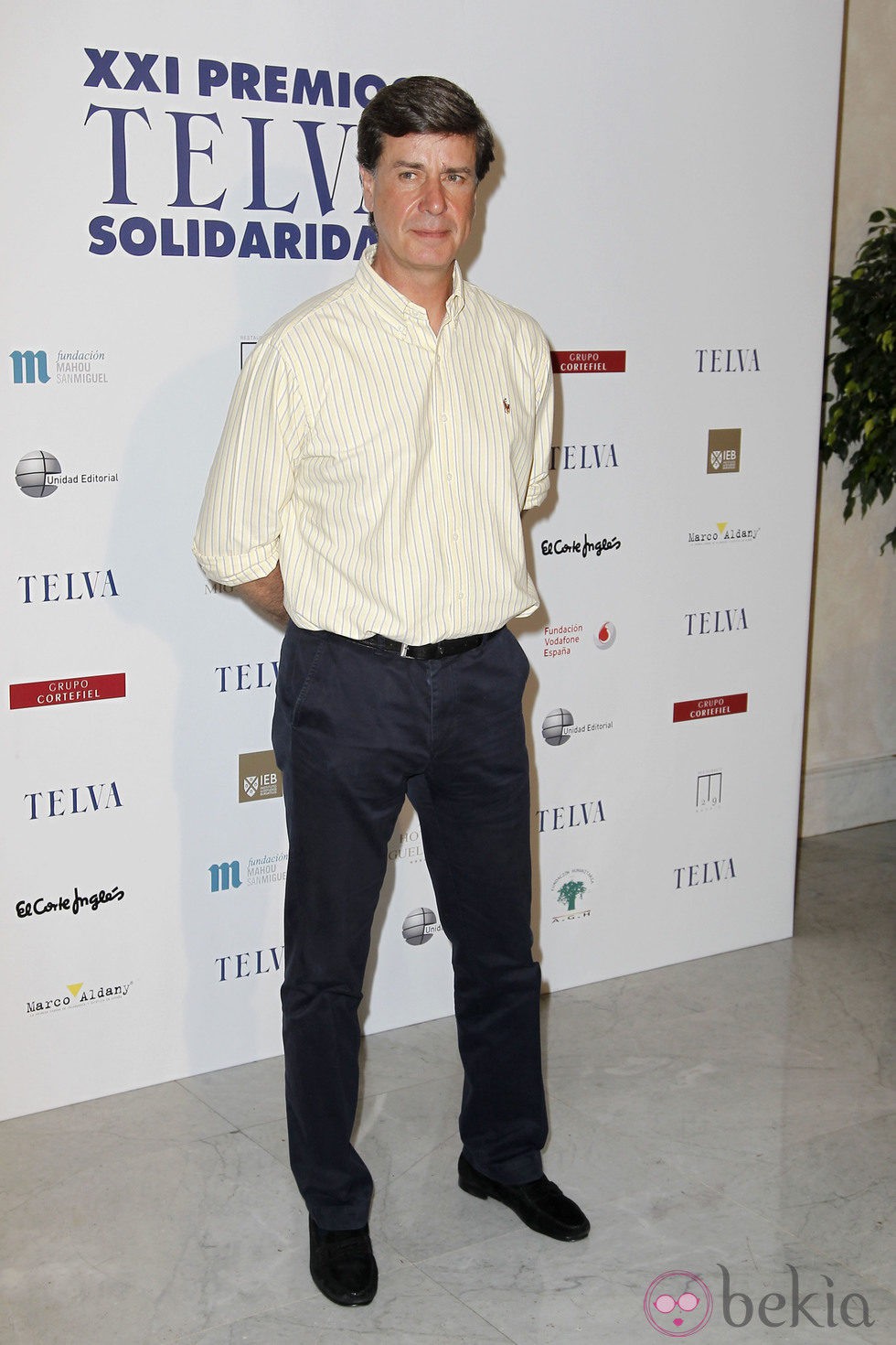 Cayetano Martínez de Irujo en los Premios Telva Solidaridad 2014