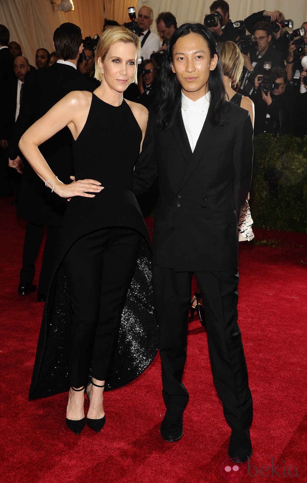 Kristen Wiig y Alexander Wang en la Gala MET 2014