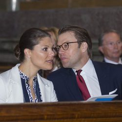 Victoria y Daniel de Suecia en el 200 aniversario de la Constitución de Noruega