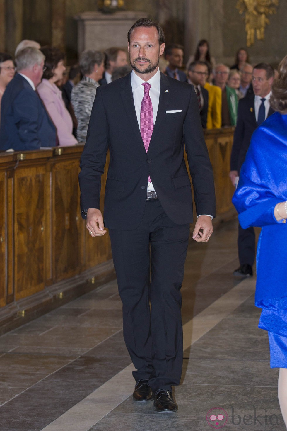 El Príncipe Haakon en la celebración del 200 aniversario de la Constitución de Noruega