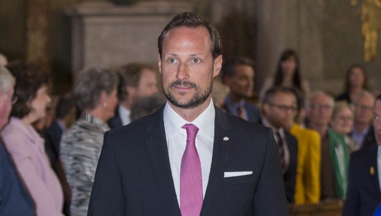 El Príncipe Haakon en la celebración del 200 aniversario de la Constitución de Noruega