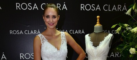 Alba Carrillo en la presentación de la nueva colección de Rosa Clará en Barcelona