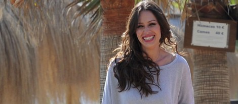 Eva González en Marbella tras grabar 'MasterChef'