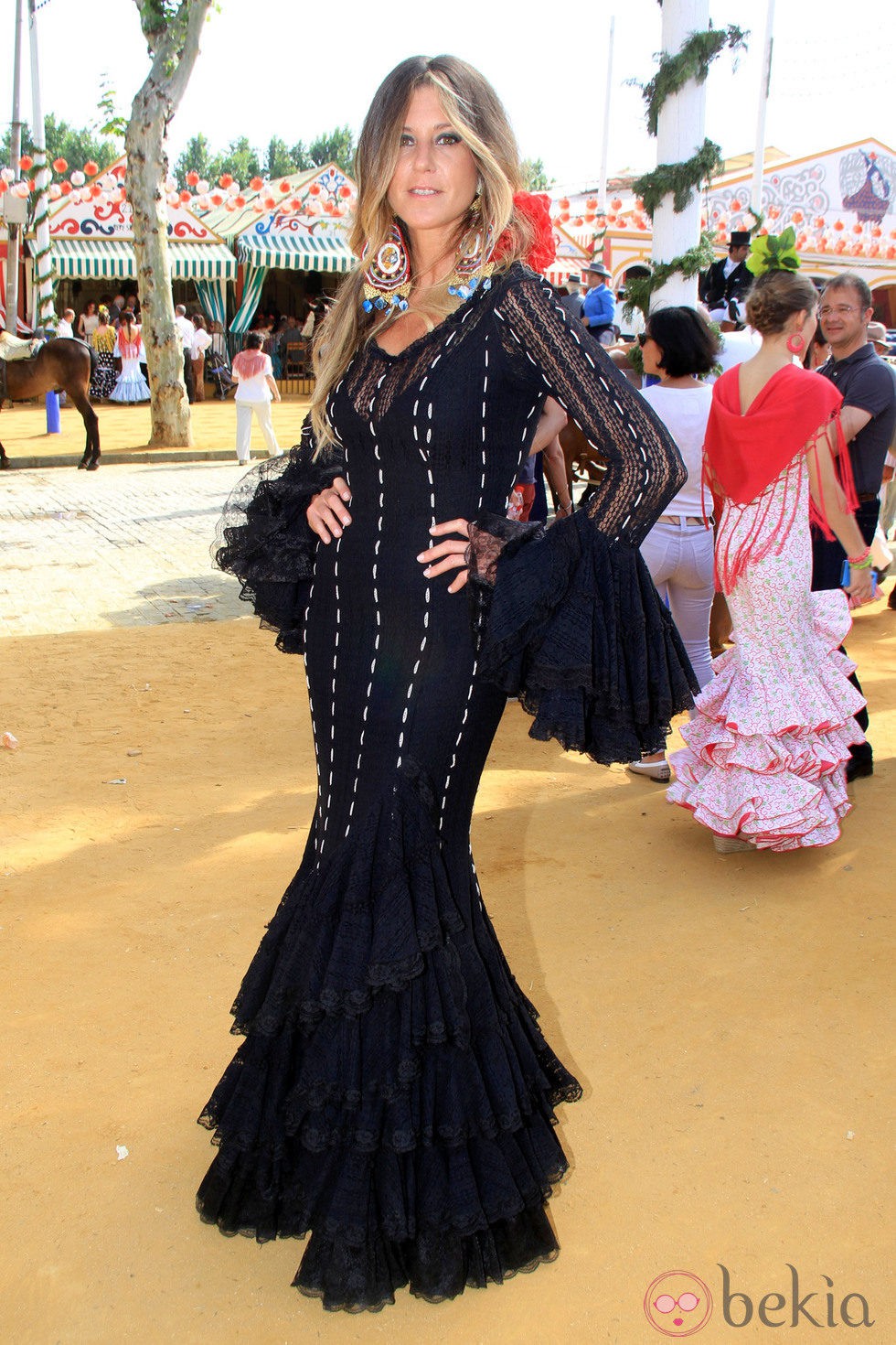 Natalia Álvarez en la Feria de Sevilla 2014