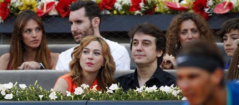Marta Hazas y Javier Veiga en la final del Madrid Open 2014