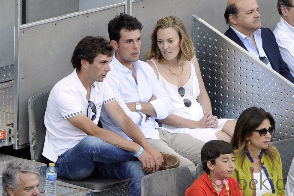 Sergio Álvarez y Marta Ortega en la final del Madrid Open 2014