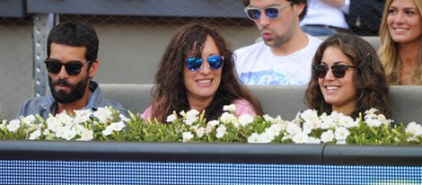 Rubén Cortada, Kalia Garzón e Hiba Abouk en la final del Madrid Open 2014