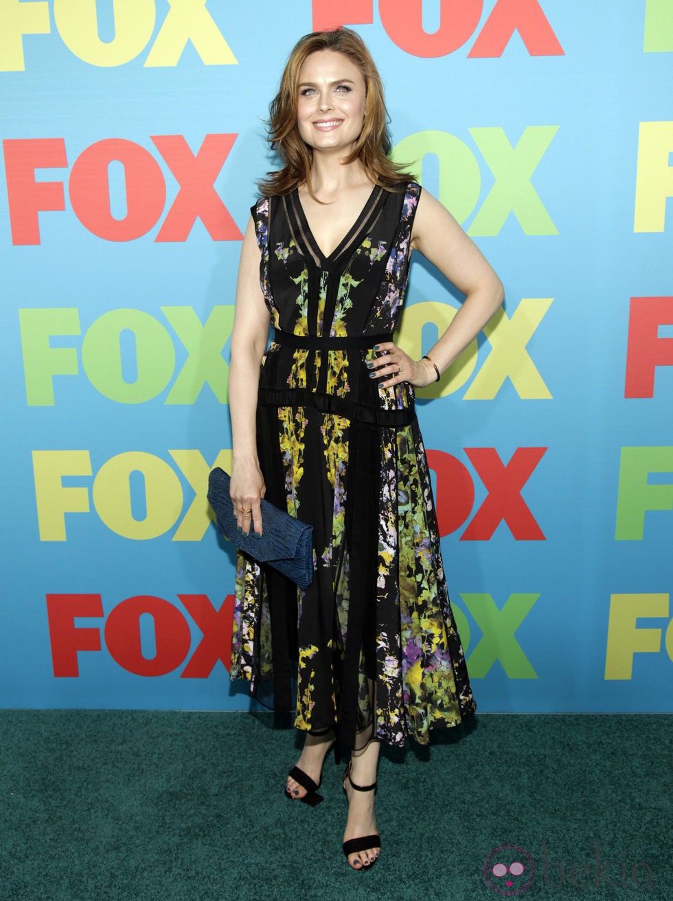 Emily Deschanel en los Upfronts de FOX 2014
