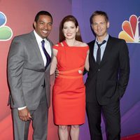 Debra Messing, Josh Lucas y Laz Alonso en los Upfronts de la NBC 2014
