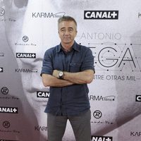 Carles Francino en el estreno del documental sobre Antonio Vega