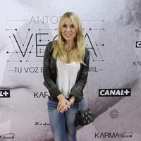 Berta Collado en el estreno del documental sobre Antonio Vega
