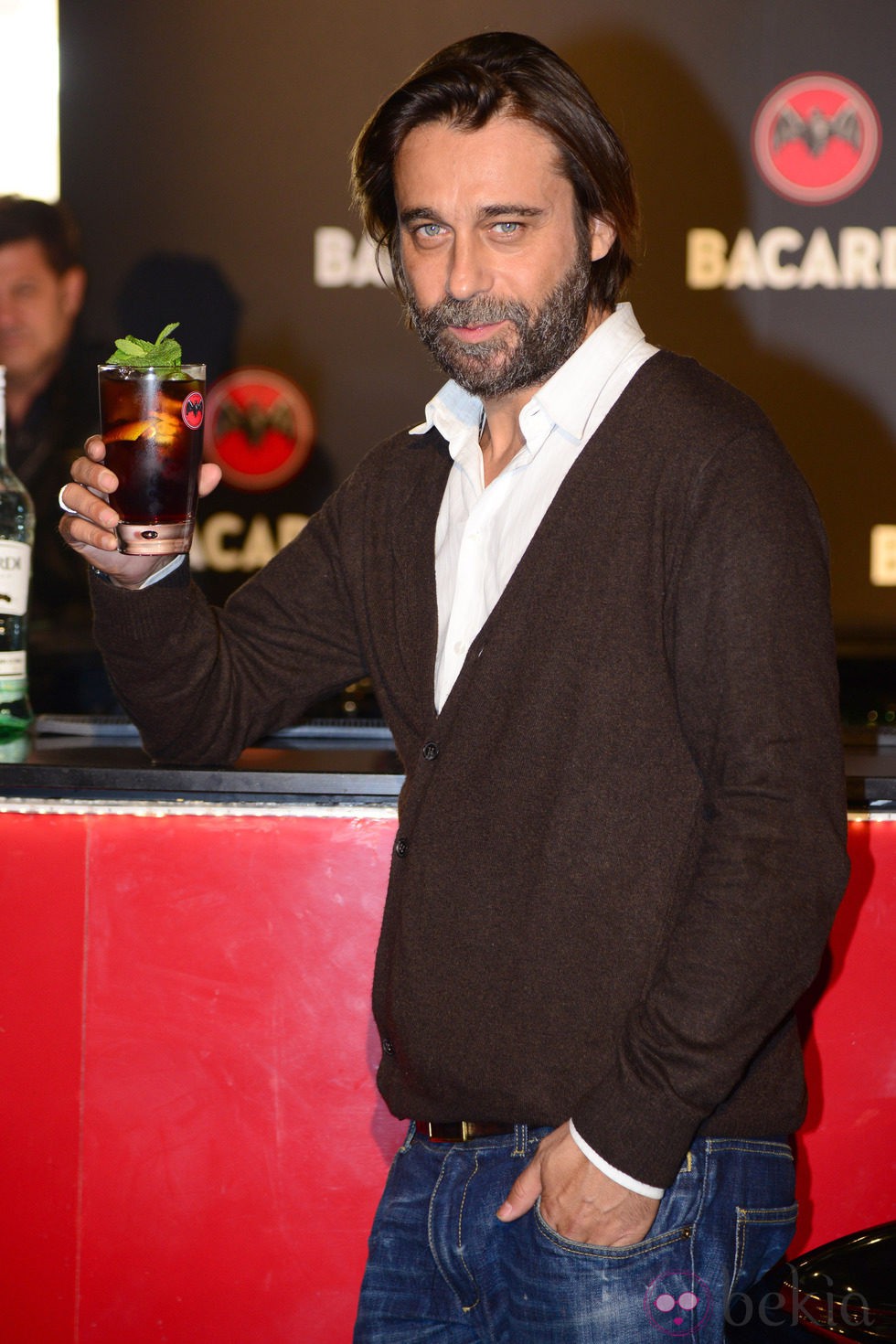Jordi Mollà en un acto publicitario de Bacardí en Barcelona