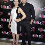 Alejandro Tous y Ruth Nuñez en la despedida de 'The Hole 2' de Madrid