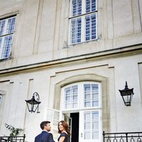Los Príncipes de Dinamarca posando en con motivo de su décimo aniversario de boda