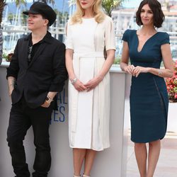 Olivier Dahan, Nicole Kidman y Paz Vega en el Festival de Cannes 2014