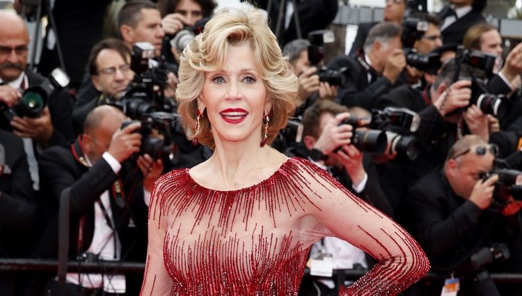 Jane Fonda en el Festival de Cannes 2014