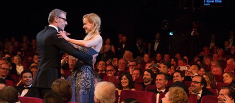 Lambert Wilson y Nicole Kidman bailan en la gala del Festival de Cannes 2014