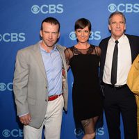 Lucas Black, Zoe McLellan, Scott Bakula y la productora de la serie en los Upfronts de la CBS 2014
