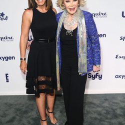 Joan Rivers y Melissa Rivers en los Upfronts de la NBC Universal 2014