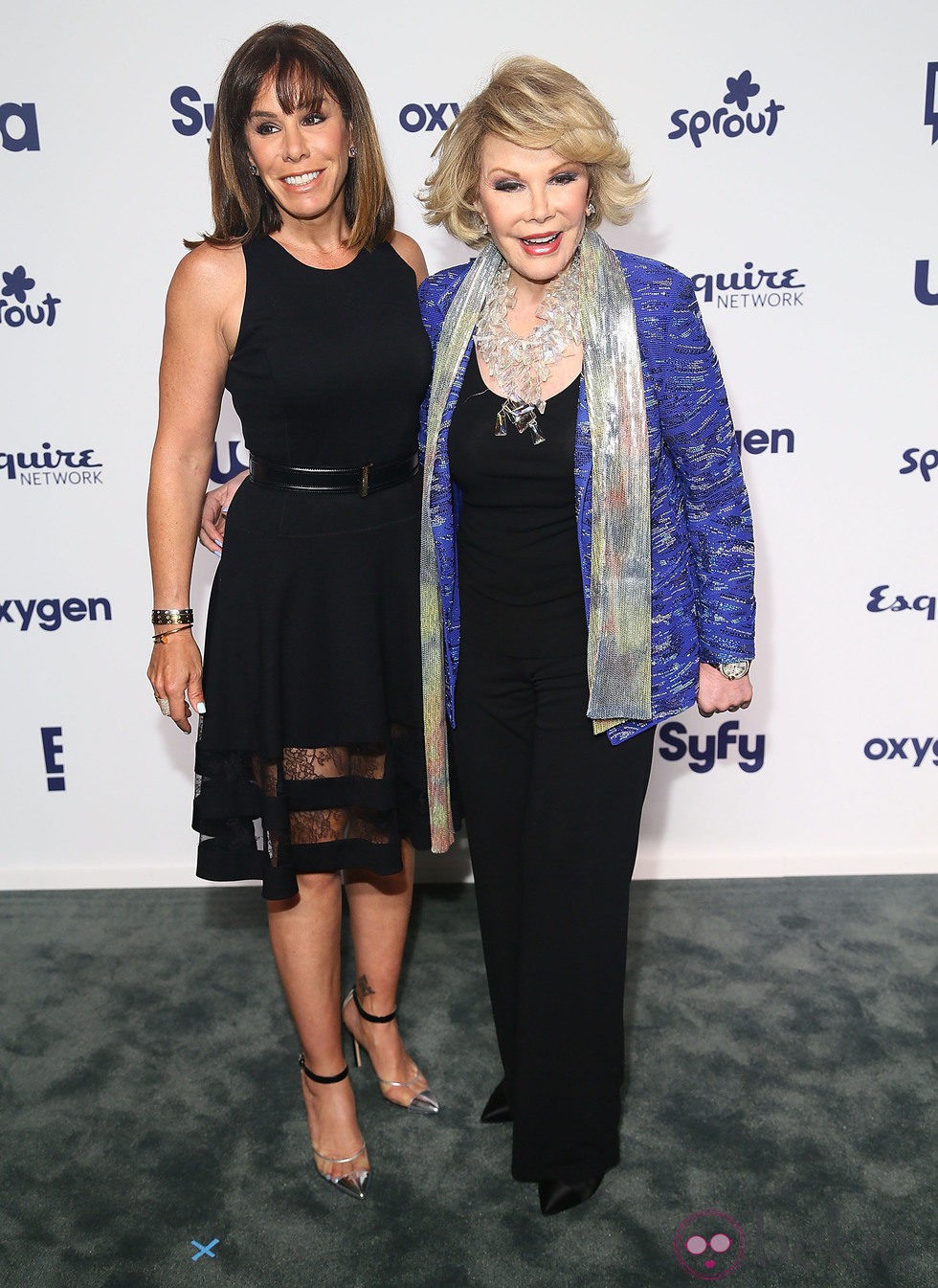 Joan Rivers y Melissa Rivers en los Upfronts de la NBC Universal 2014