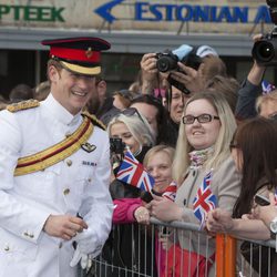 El Príncipe Harry de Inglaterra de visita oficial en Tallin