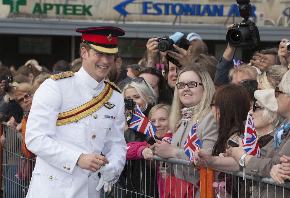 El Príncipe Harry de Inglaterra de visita oficial en Tallin